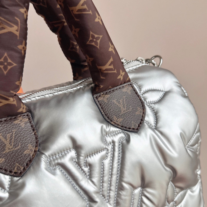 Louis Vuitton Padded Cotton Padded Handbag Shoulder Bag #nigo52477