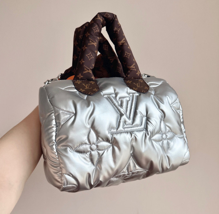 Louis Vuitton Padded Cotton Padded Handbag Shoulder Bag #nigo52477