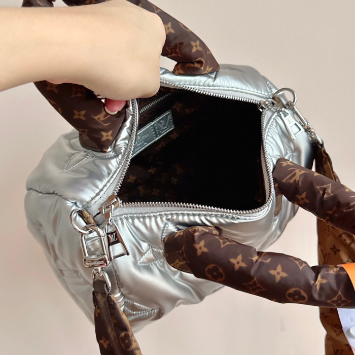 Louis Vuitton Padded Cotton Padded Handbag Shoulder Bag #nigo52477