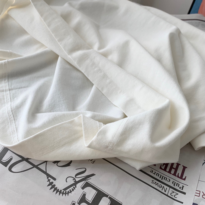 Louis Vuitton NIGO Letter Short Sleeve T-Shirt White #nigo94953