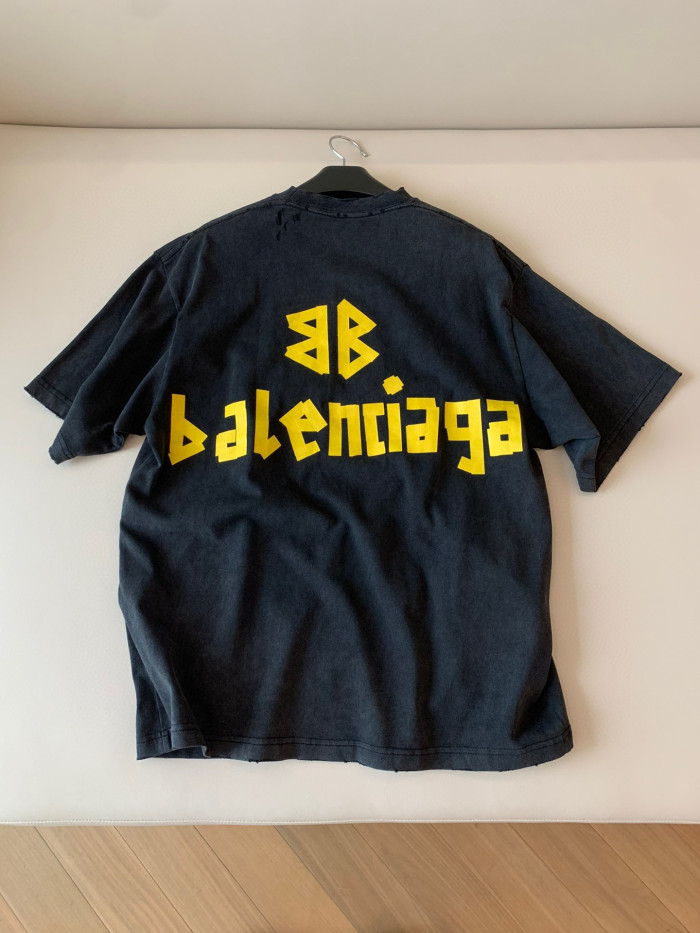 Balenciaga NIGO Tape Letter Short Sleeve T-Shirt #nigo5971