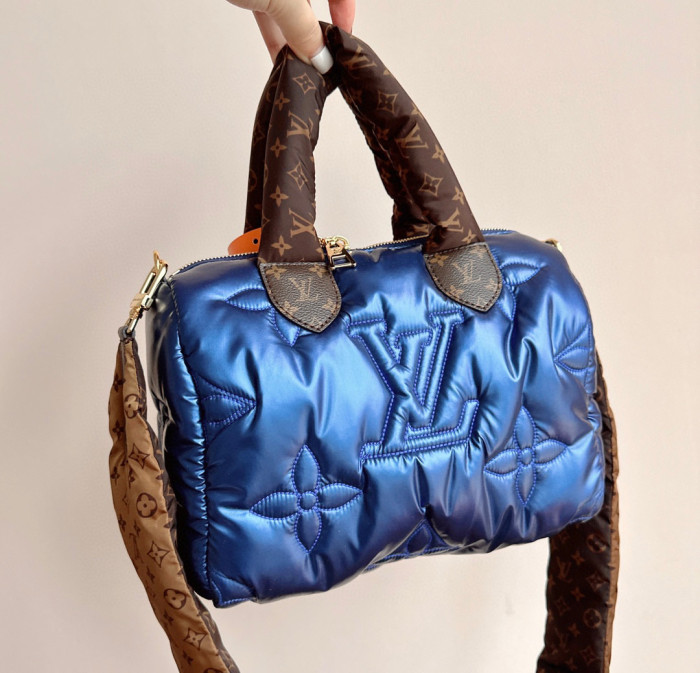 Louis Vuitton Padded Cotton Padded Handbag Shoulder Bag #nigo52477