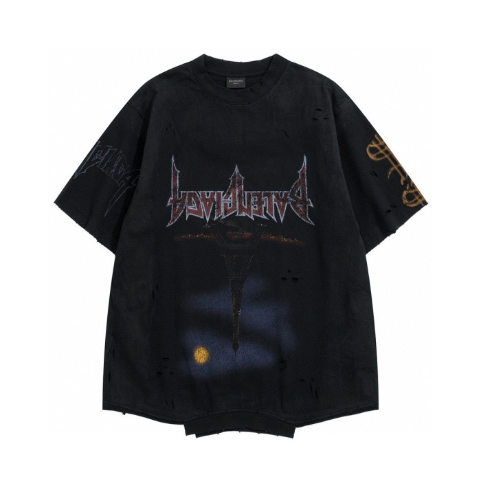 Balenciaga NIGO Graffiti Raglan Short Sleeve T-Shirt #nigo94883