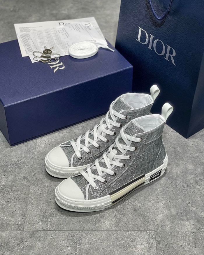 Dior NIGO Canvas Lace Up Casual Sports Shoes #nigo94468