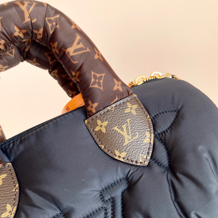 Louis Vuitton Padded Cotton Padded Handbag Shoulder Bag #nigo52477