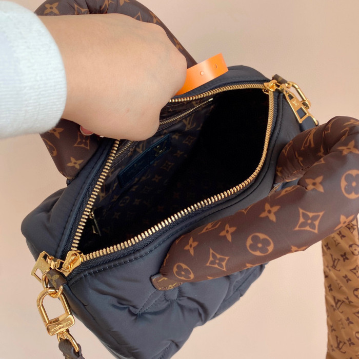 Louis Vuitton Padded Cotton Padded Handbag Shoulder Bag #nigo52477