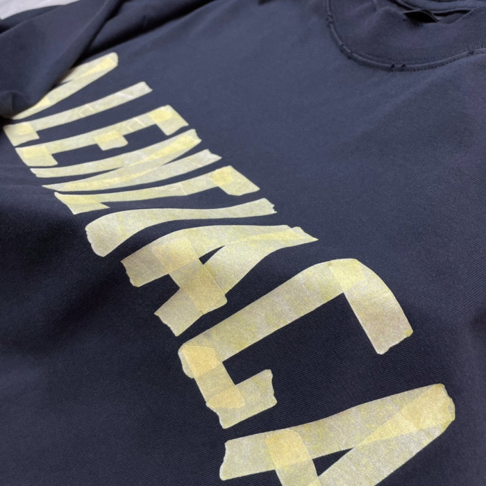 Balenciaga NIGO Tape Letter Short Sleeve T-Shirt #nigo5971
