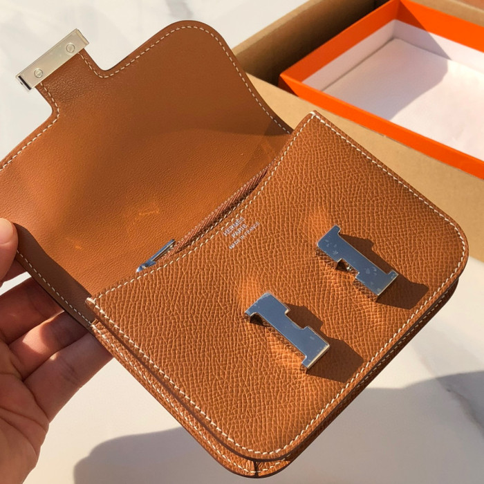 Hermes Constance Slim Mini Leather Diagonal Bag #nigo21785