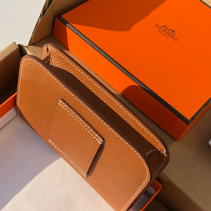 Hermes Constance Slim Mini Leather Diagonal Bag #nigo21785