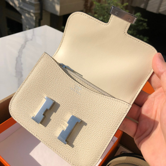 Hermes Constance Slim Mini Leather Diagonal Bag #nigo21785