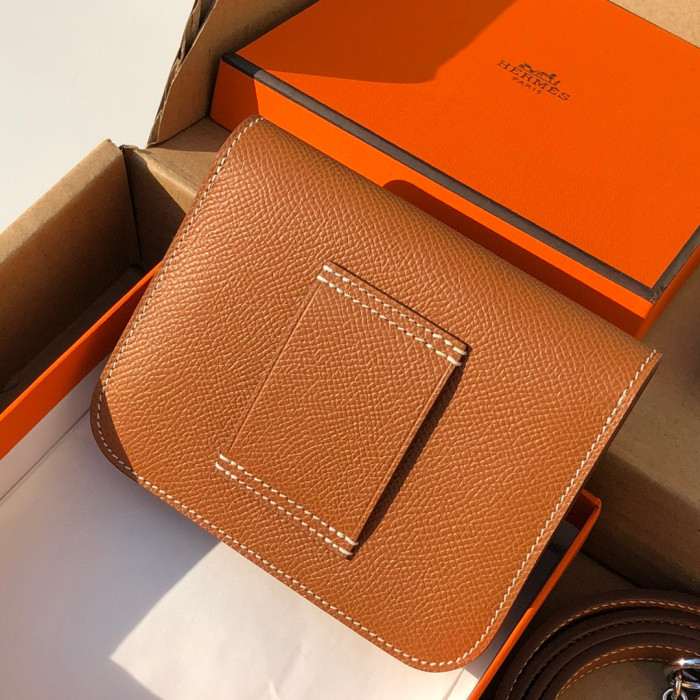 Hermes Constance Slim Mini Leather Diagonal Bag #nigo21785