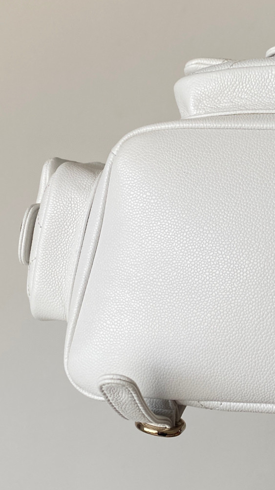 Chanel Leather Chain Backpack Bag #nigo21786