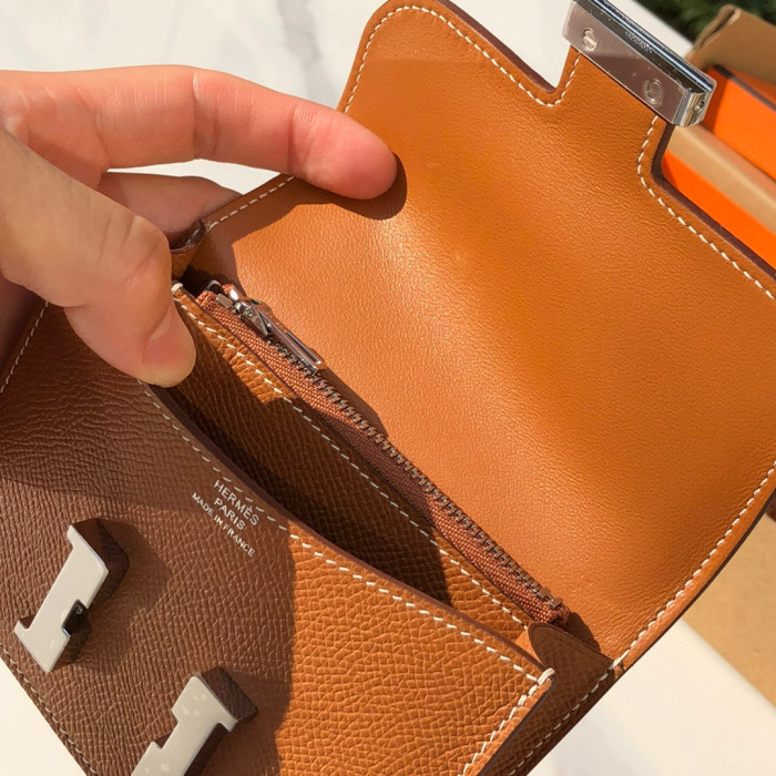 Hermes Constance Slim Mini Leather Diagonal Bag #nigo21785