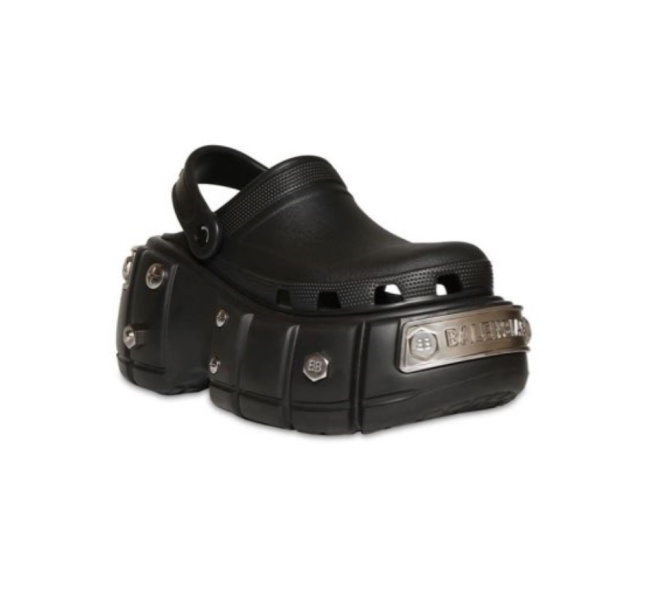 Balenciaga Metal Punk Platform Muffin Slipper Hole Shoes Increased #nigo51494