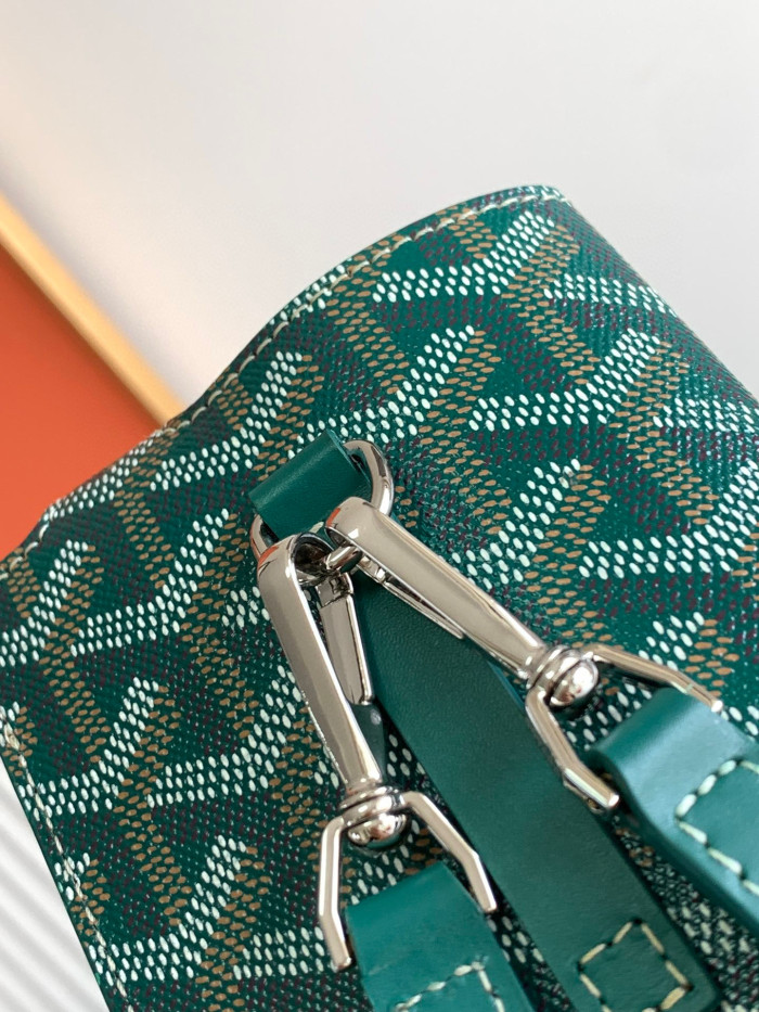 GOYARD MontMartre Leather Printed Diagonal Cross Phone Bag #nigo21811