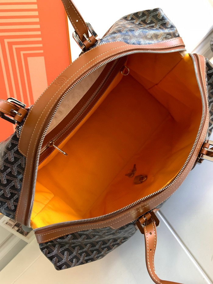 GOYARD Leather Printed Hand Luggage Bag #nigo21799