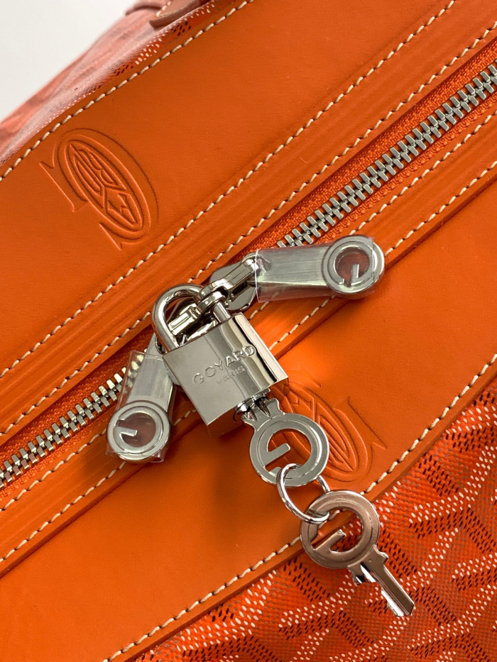 GOYARD Leather Printed Hand Luggage Bag #nigo21799