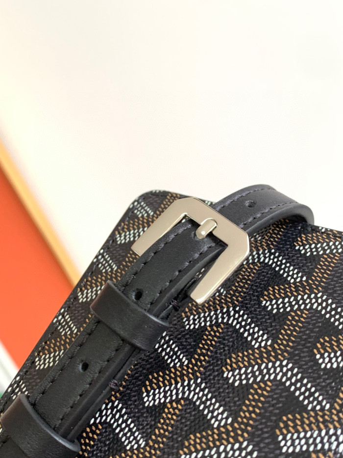 GOYARD MontMartre Leather Printed Diagonal Cross Phone Bag #nigo21811