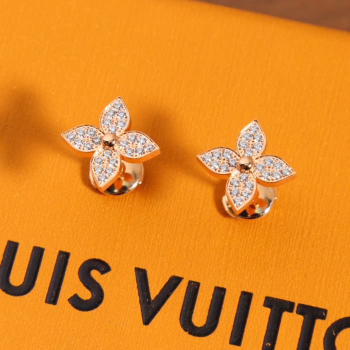 Louis Vuitton Bracelet Necklace Earrings Jewelry #nigo96426