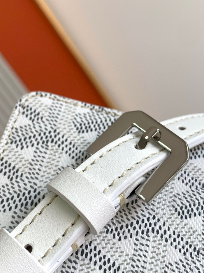 GOYARD MontMartre Leather Printed Diagonal Cross Phone Bag #nigo21811