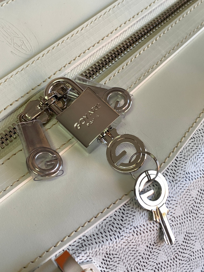 GOYARD Leather Printed Hand Luggage Bag #nigo21799