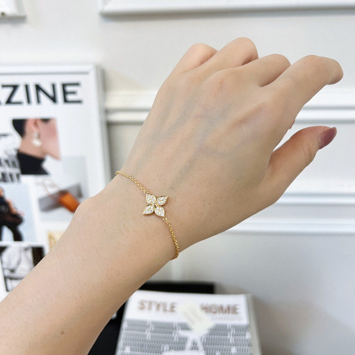 Louis Vuitton Bracelet Necklace Earrings Jewelry #nigo96426