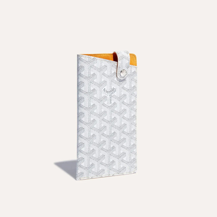 GOYARD MontMartre Leather Printed Diagonal Cross Phone Bag #nigo21811