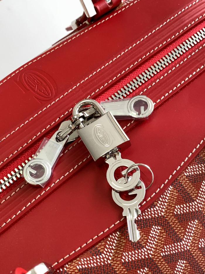 GOYARD Leather Printed Hand Luggage Bag #nigo21799