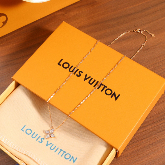 Louis Vuitton Bracelet Necklace Earrings Jewelry #nigo96426