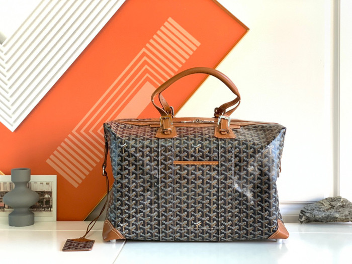 GOYARD Leather Printed Hand Luggage Bag #nigo21799