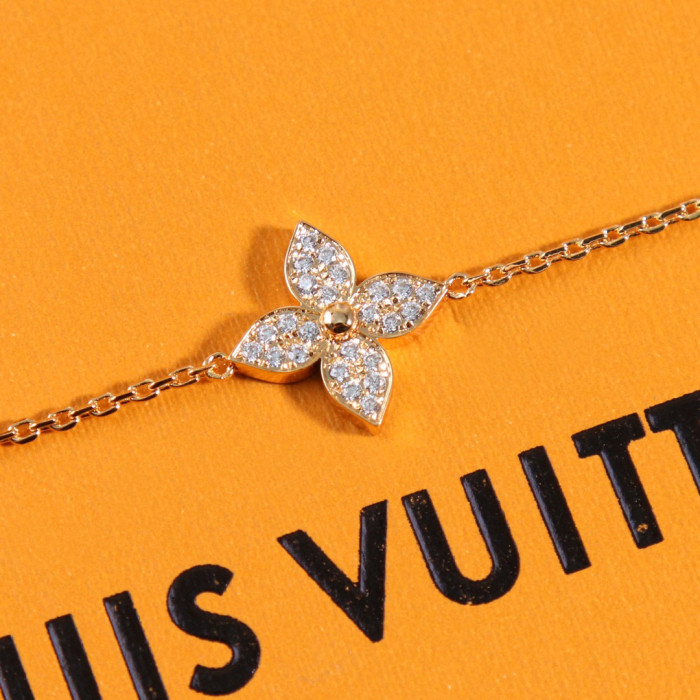 Louis Vuitton Bracelet Necklace Earrings Jewelry #nigo96426