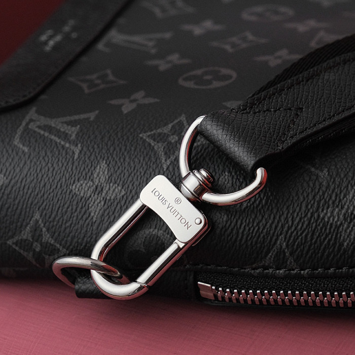 Louis Vuitton NIGO Black Leather Shoulder Bag #nigo57544