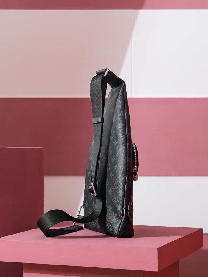 Louis Vuitton NIGO Black Leather Shoulder Bag #nigo57544