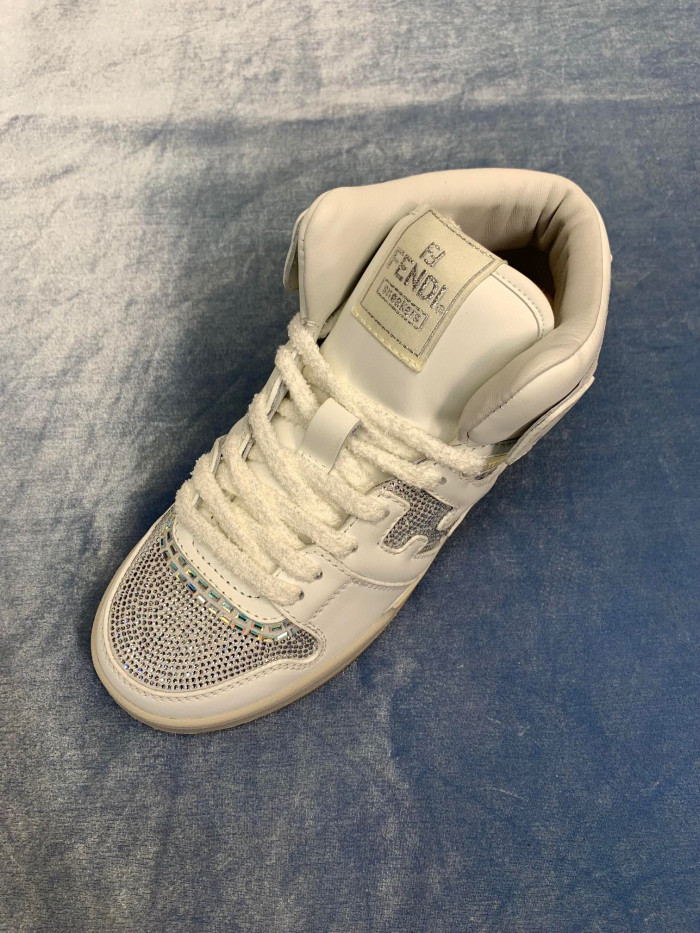 Fendi Match High Bang Bright Diamond Casual Shoes #nigo96471