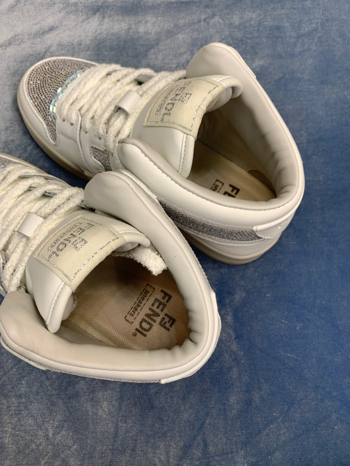 Fendi Match High Bang Bright Diamond Casual Shoes #nigo96471