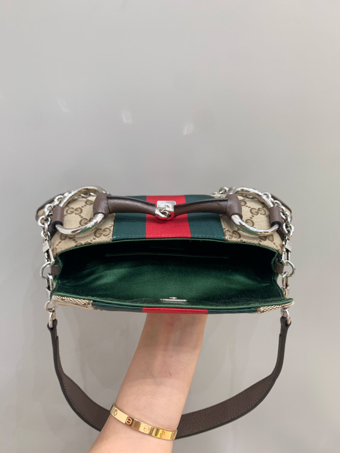 Gucci  Horsebit Chain Portable Chain Underarm Bag #nigo21831