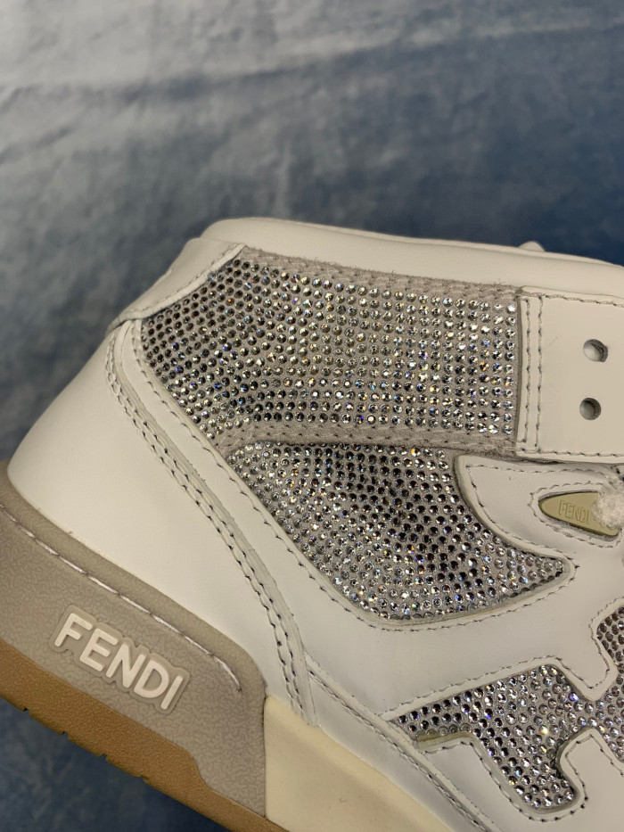 Fendi Match High Bang Bright Diamond Casual Shoes #nigo96471