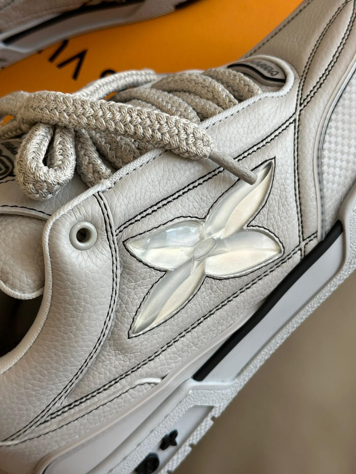 Louis Vuitton Skate Sneaker Casual Low Top Lace Up Shoes #nigo96487