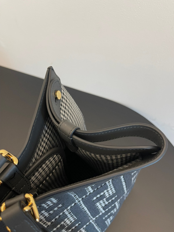 Fendi peekaboo X-tote Leather One Shoulder Printed Bag #nigo21833