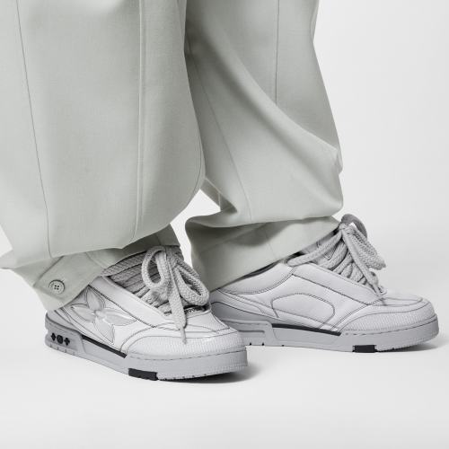 Louis Vuitton Skate Sneaker Casual Low Top Lace Up Shoes #nigo96487