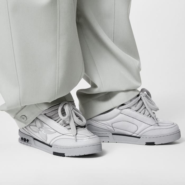 Louis Vuitton Skate Sneaker Casual Low Top Lace Up Shoes #nigo96487