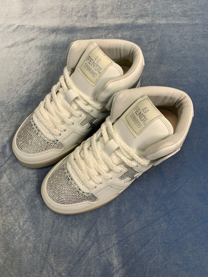 Fendi Match High Bang Bright Diamond Casual Shoes #nigo96471