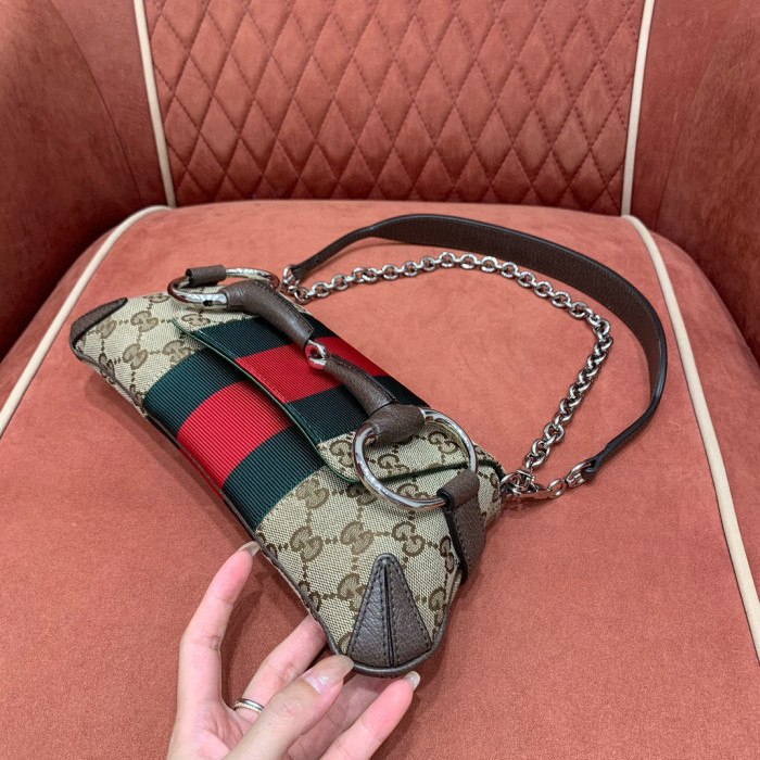 Gucci  Horsebit Chain Portable Chain Underarm Bag #nigo21831