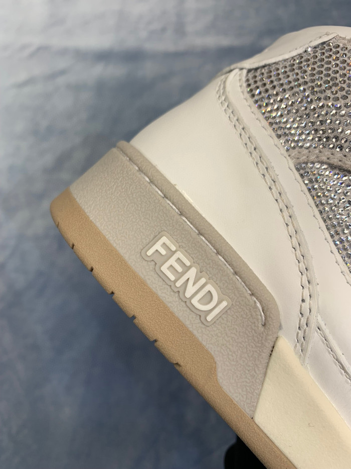 Fendi Match High Bang Bright Diamond Casual Shoes #nigo96471