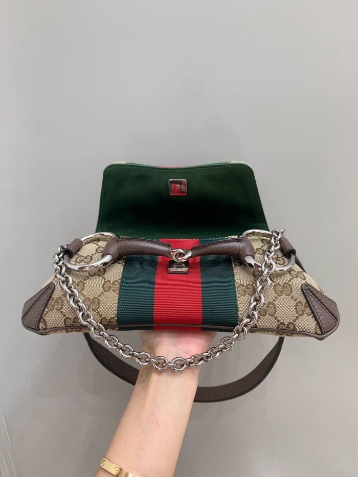 Gucci  Horsebit Chain Portable Chain Underarm Bag #nigo21831