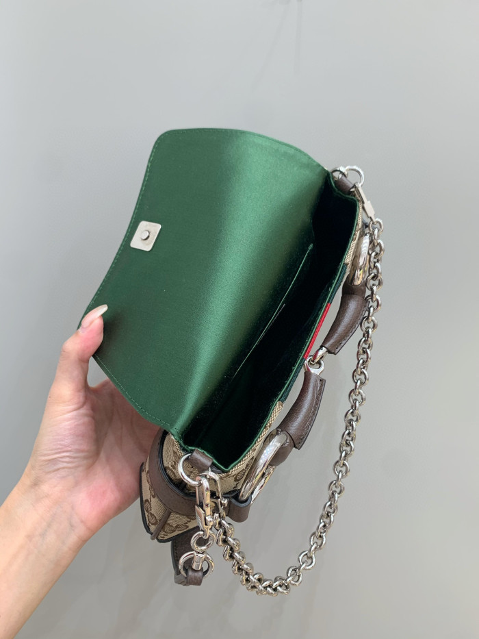 Gucci  Horsebit Chain Portable Chain Underarm Bag #nigo21831