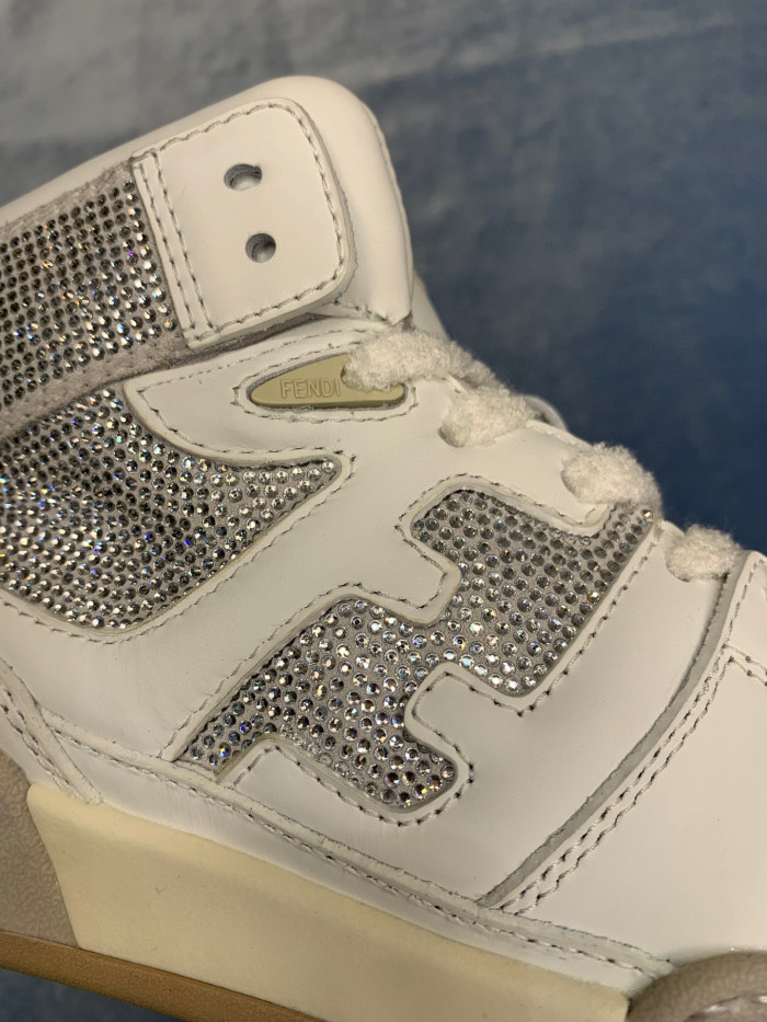 Fendi Match High Bang Bright Diamond Casual Shoes #nigo96471
