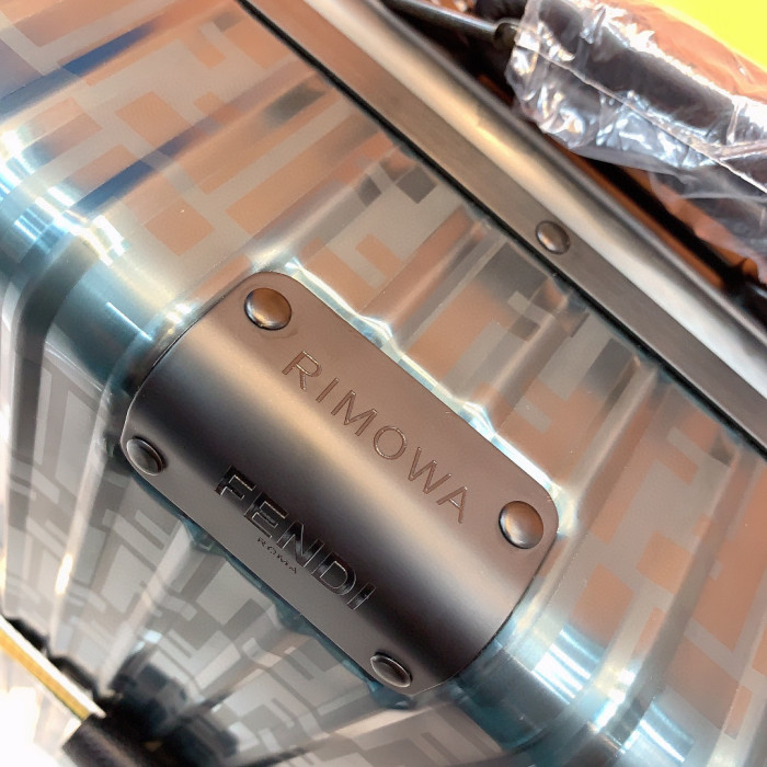 FENDI NIGO Silver Outbound Luggage #nigo57667