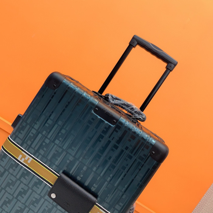 FENDI NIGO Silver Outbound Luggage #nigo57667