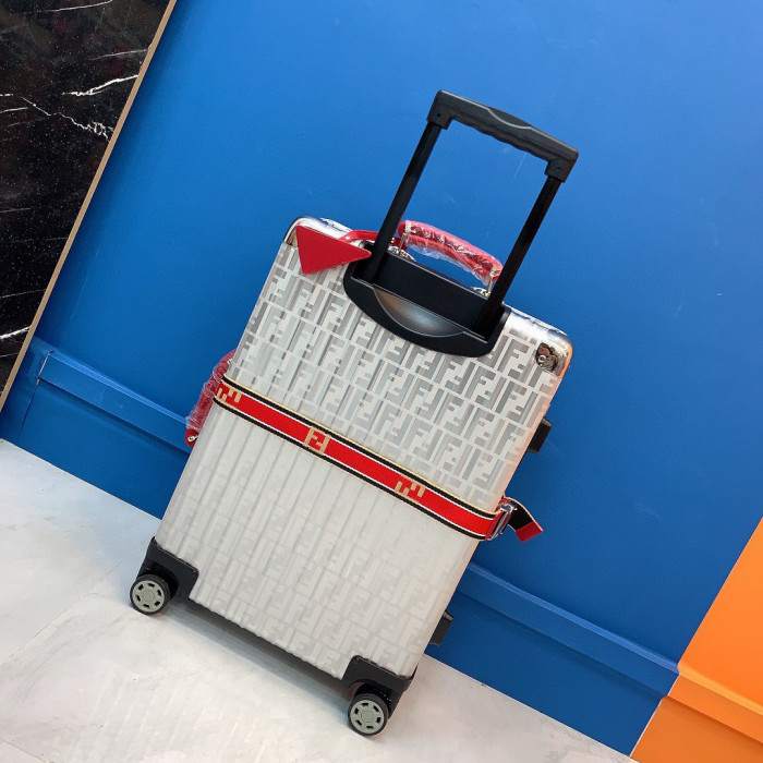 FENDI NIGO Silver Outbound Luggage #nigo57667